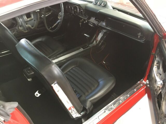 1966 Red Ford Mustang 2 door fastback