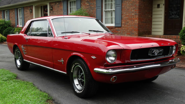 1966 Blue Ford Mustang Coupe