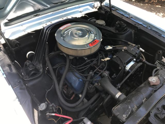 1966 Silver Blue Metallic Ford Mustang Fastback Coupe