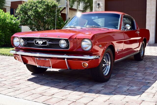 1966 Red Ford Mustang Fastback