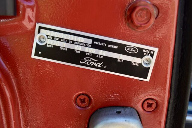 1966 Red Ford Mustang Fastback