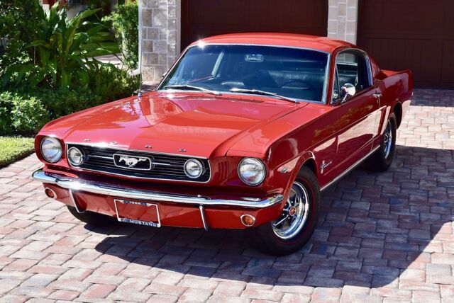 1966 Red Ford Mustang Fastback