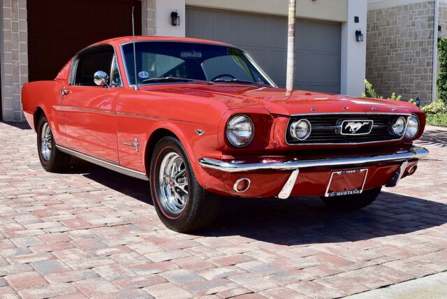 1966 Red Ford Mustang Fastback