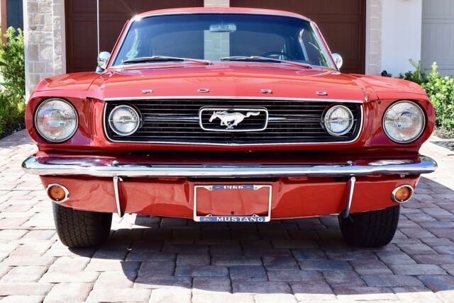 1966 Red Ford Mustang Fastback