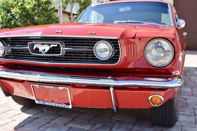 1966 Red Ford Mustang Fastback
