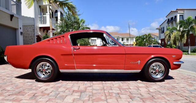 1966 Red Ford Mustang Fastback