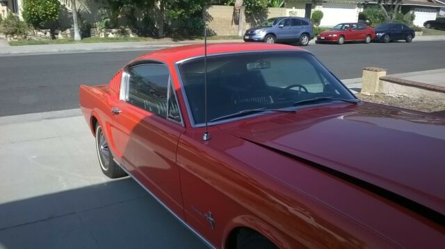 1966 Red Ford Mustang Fastback 2+2
