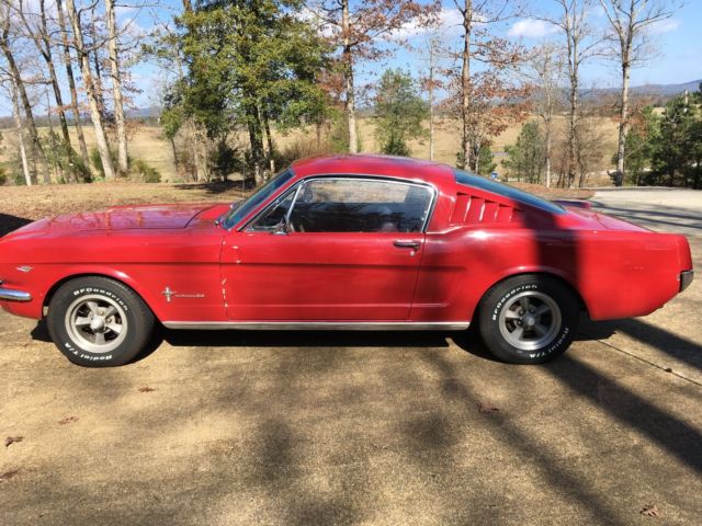 1966 Red Ford Mustang Fastback