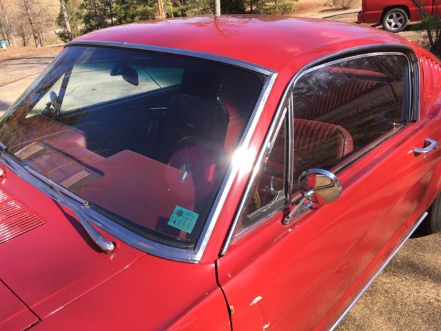 1966 Red Ford Mustang Fastback