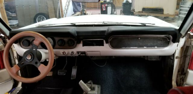 1966 White Ford Mustang Coupe