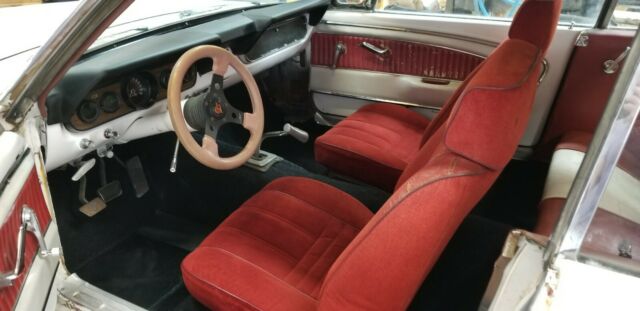 1966 White Ford Mustang Coupe