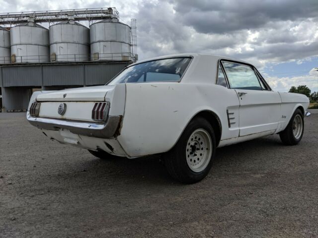 1966 White Ford Mustang Coupe