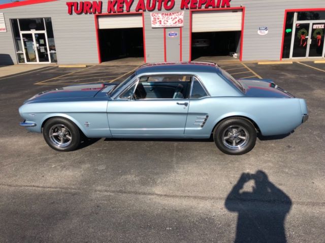 1966 Blue Ford Mustang Coupe