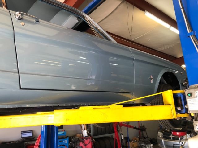 1966 Blue Ford Mustang Coupe