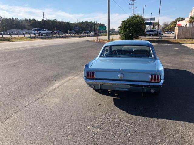 1966 Blue Ford Mustang Coupe