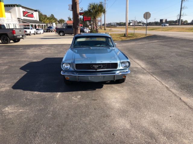 1966 Blue Ford Mustang Coupe