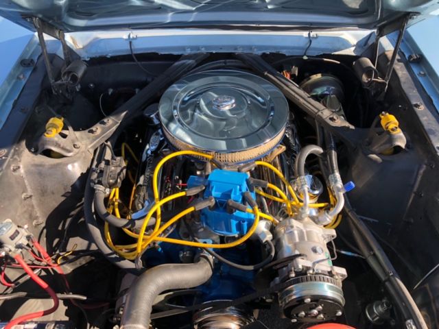 1966 Blue Ford Mustang Coupe