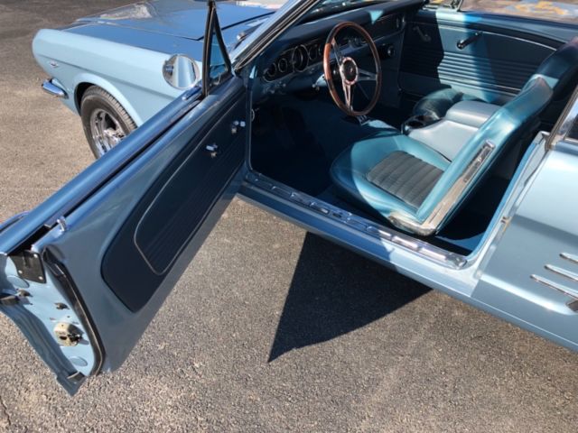 1966 Blue Ford Mustang Coupe