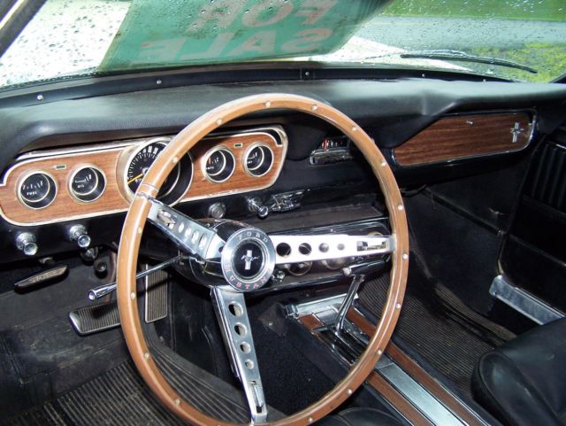 1966 springtime yellow Ford Mustang Coupe