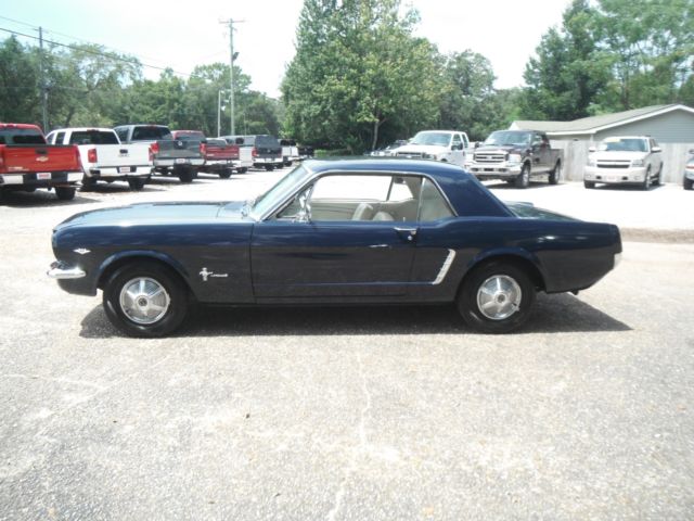 1966 Blue Ford Mustang Coupe