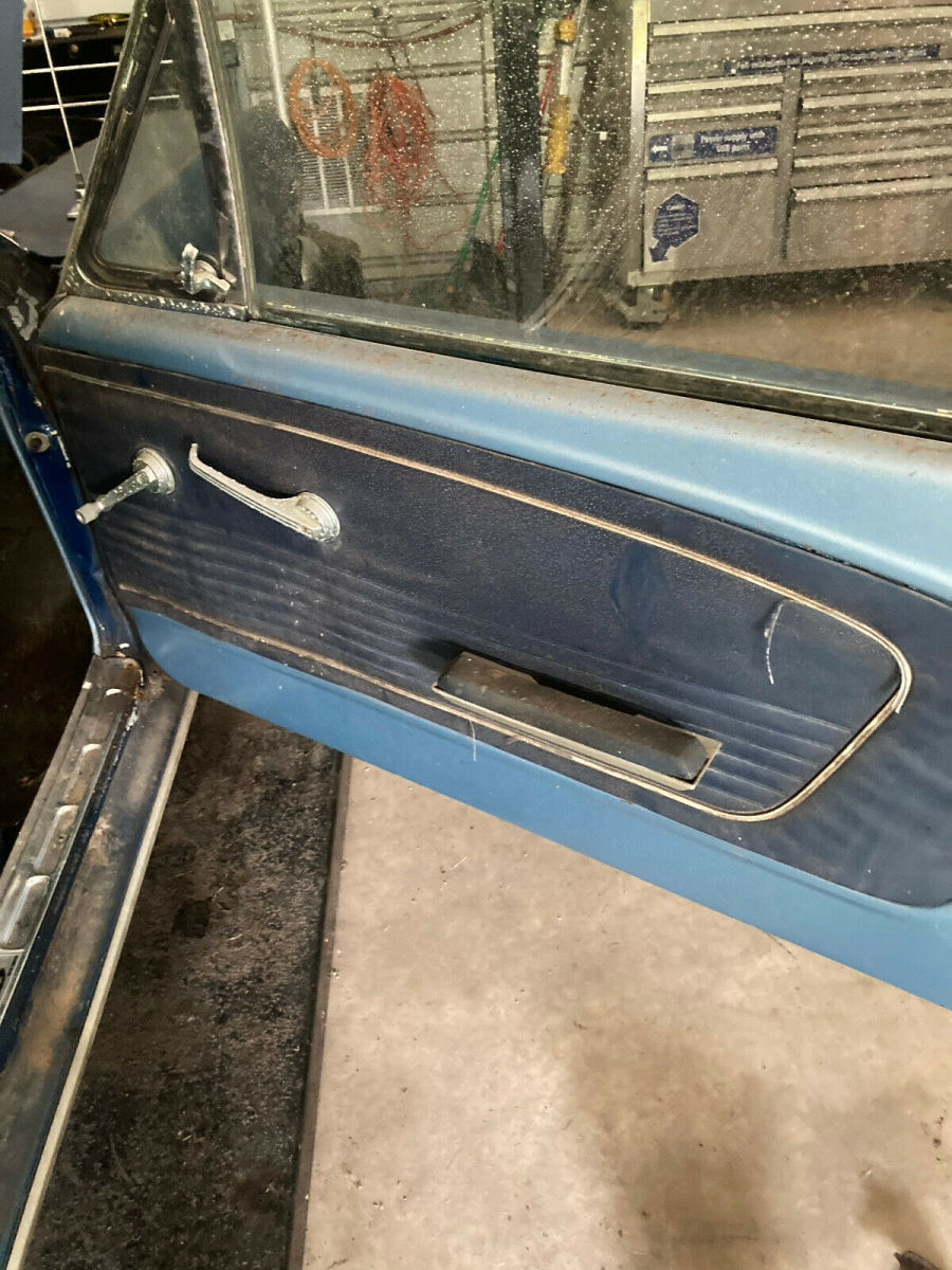 1966 Blue Ford Mustang Coupe