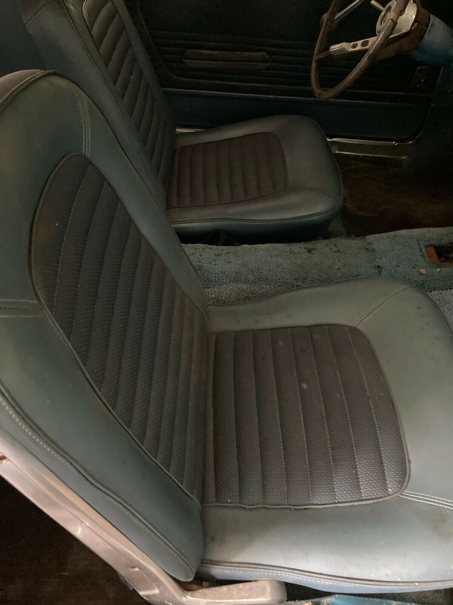 1966 Blue Ford Mustang Coupe