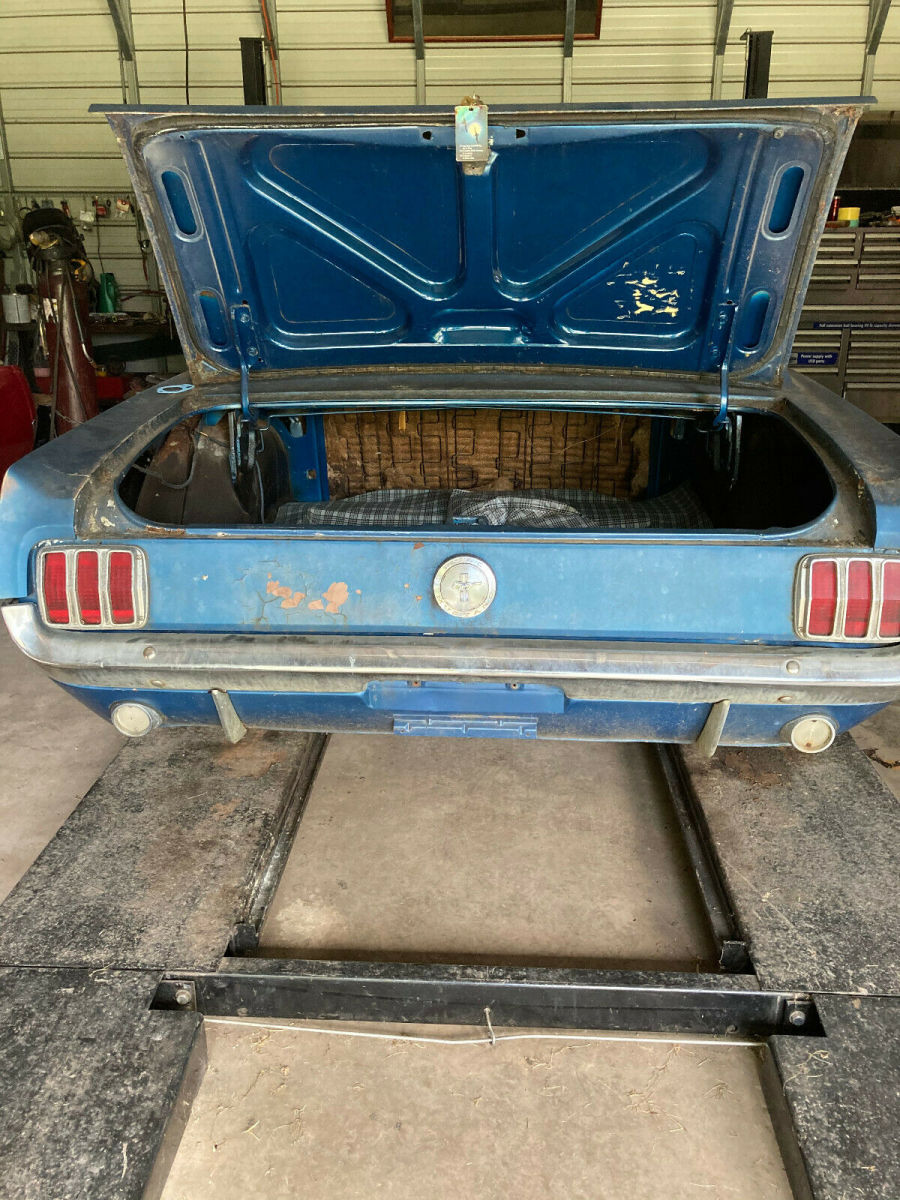 1966 Blue Ford Mustang Coupe