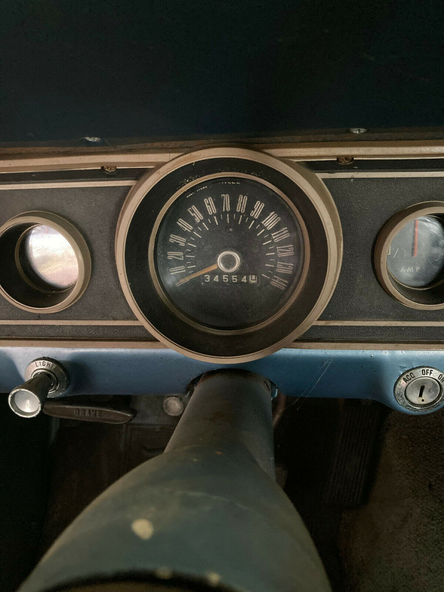 1966 Blue Ford Mustang Coupe