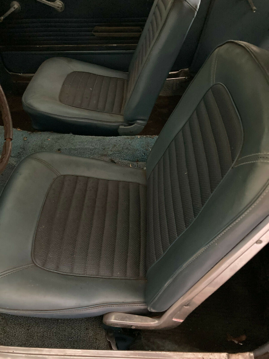 1966 Blue Ford Mustang Coupe