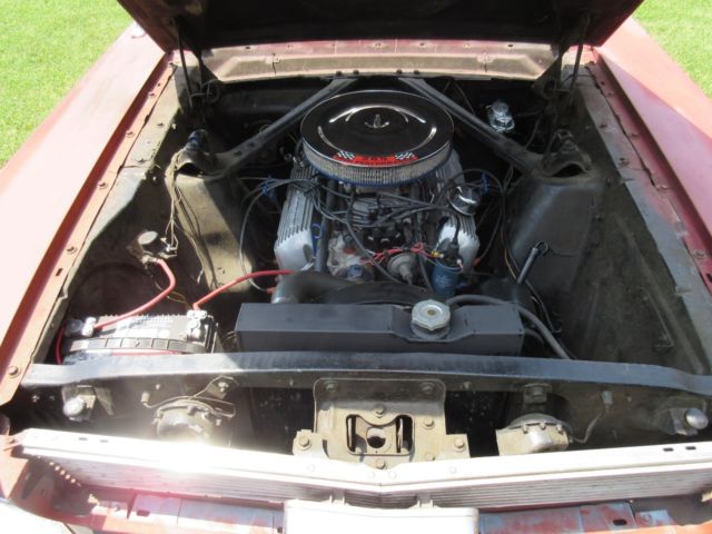 1966 Red Ford Mustang Coupe