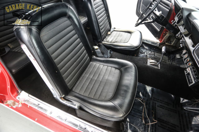 1966 Red Ford Mustang Coupe