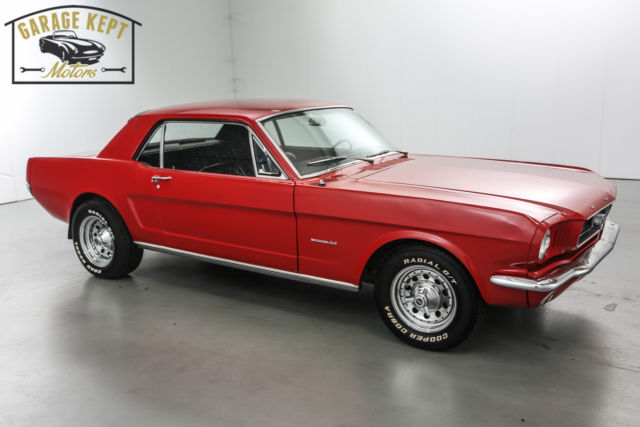 1966 Red Ford Mustang Coupe