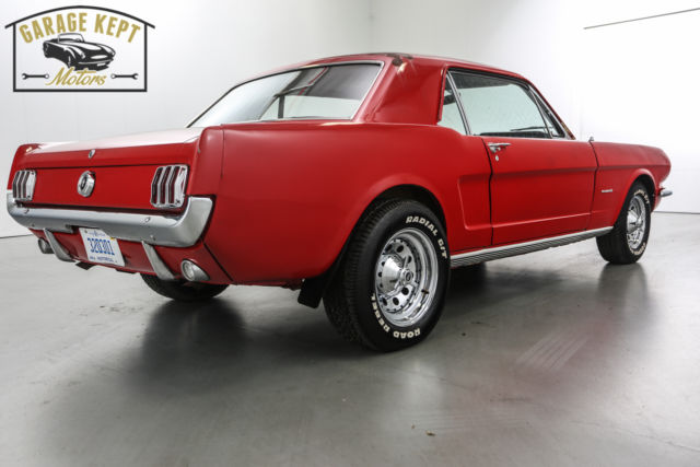 1966 Red Ford Mustang Coupe