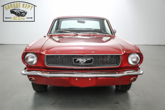 1966 Red Ford Mustang Coupe