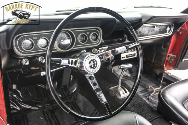 1966 Red Ford Mustang Coupe
