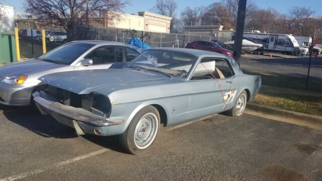 1966 Blue Ford Mustang Coupe