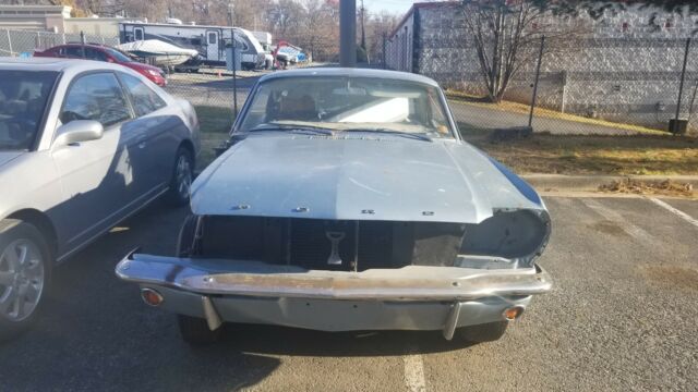 1966 Blue Ford Mustang Coupe