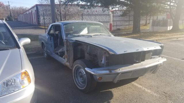 1966 Blue Ford Mustang Coupe