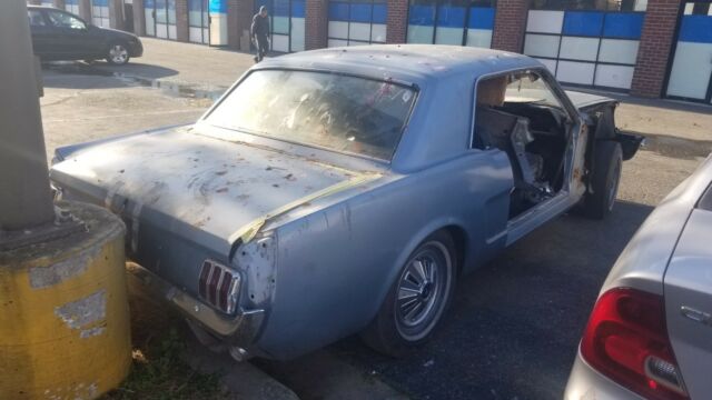 1966 Blue Ford Mustang Coupe