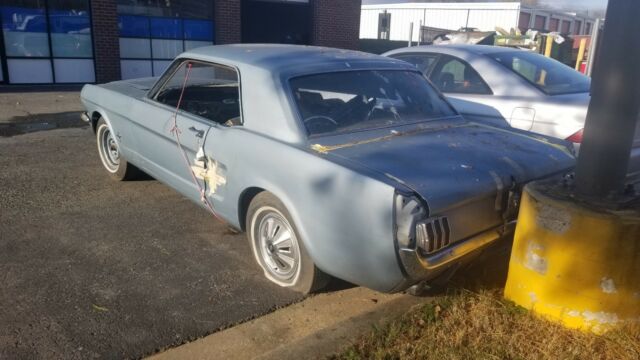 1966 Blue Ford Mustang Coupe