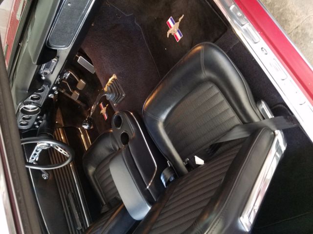 1966 Red Ford Mustang Coupe