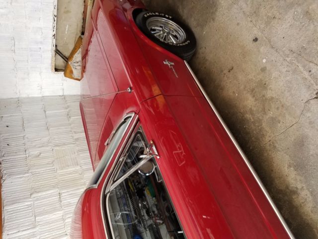 1966 Red Ford Mustang Coupe