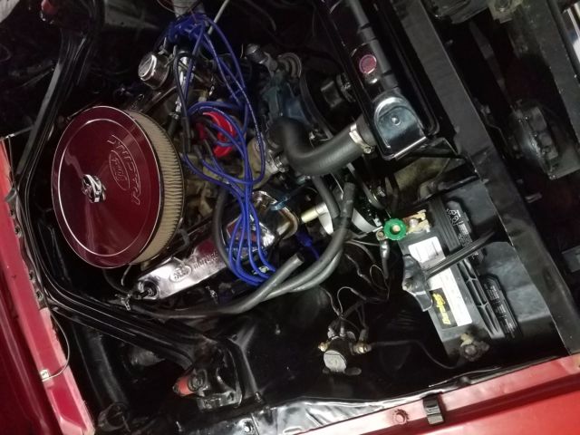 1966 Red Ford Mustang Coupe