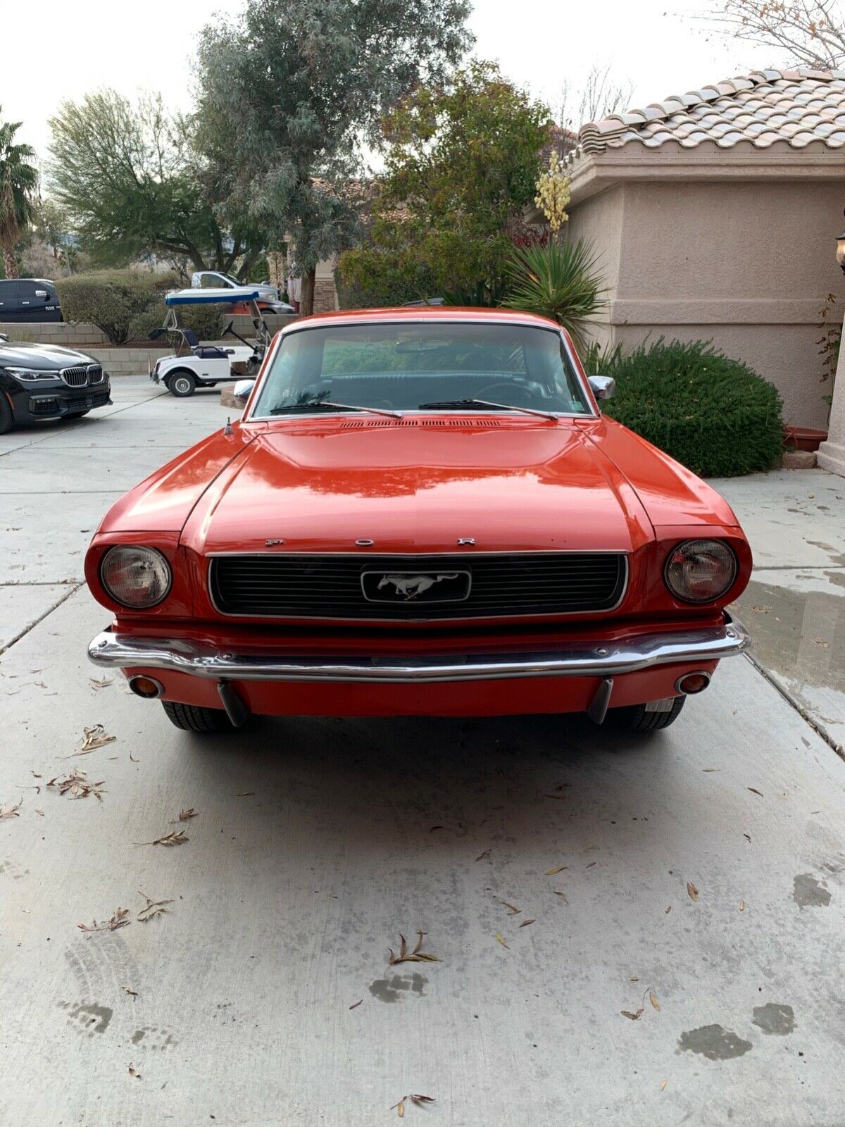 1965 Red Ford Mustang Coupe