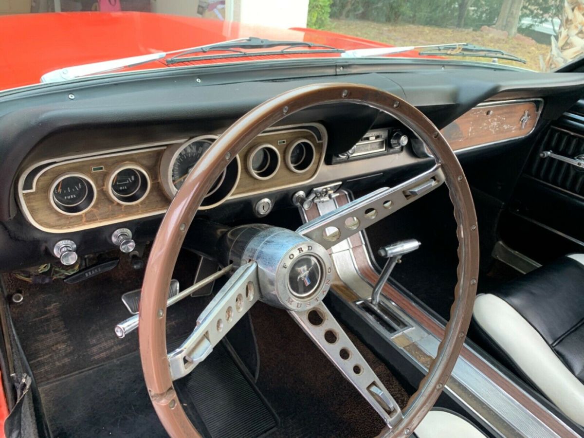 1965 Red Ford Mustang Coupe