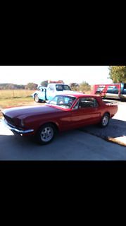 1966 Red Ford Mustang Coupe