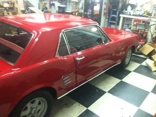 1966 Red Ford Mustang Coupe