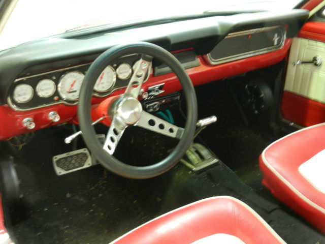 1966 Red Ford Mustang Coupe