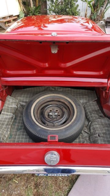 1966 Red Ford Mustang Coupe