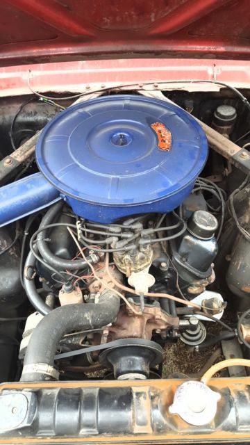 1966 Red Ford Mustang Coupe